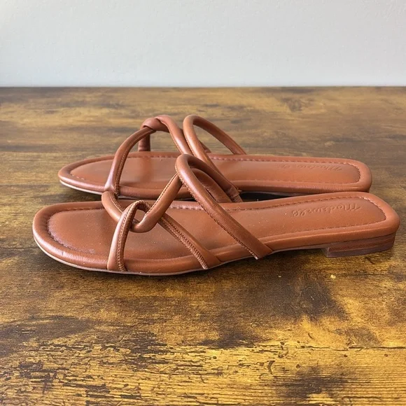 Madewell Tan Strappy Sandals - Picture 1 of 7